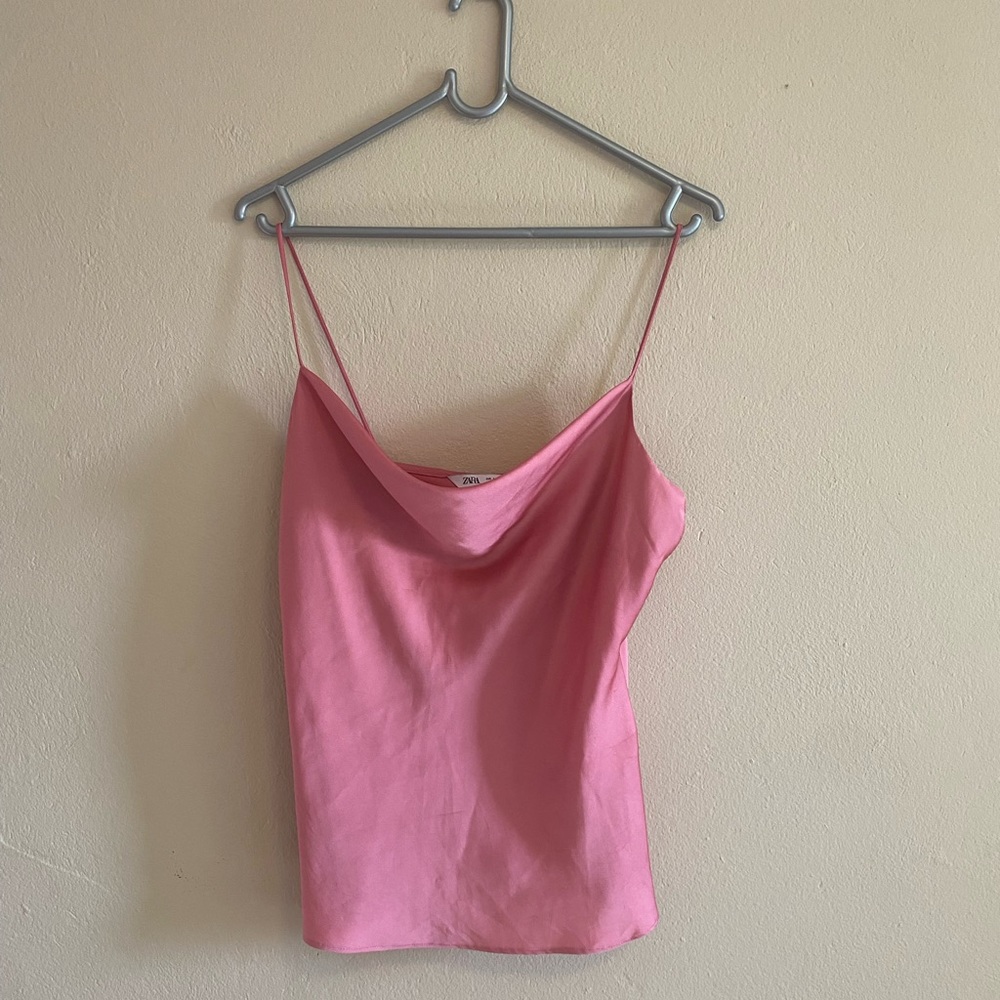 Zara cowl neck camisole